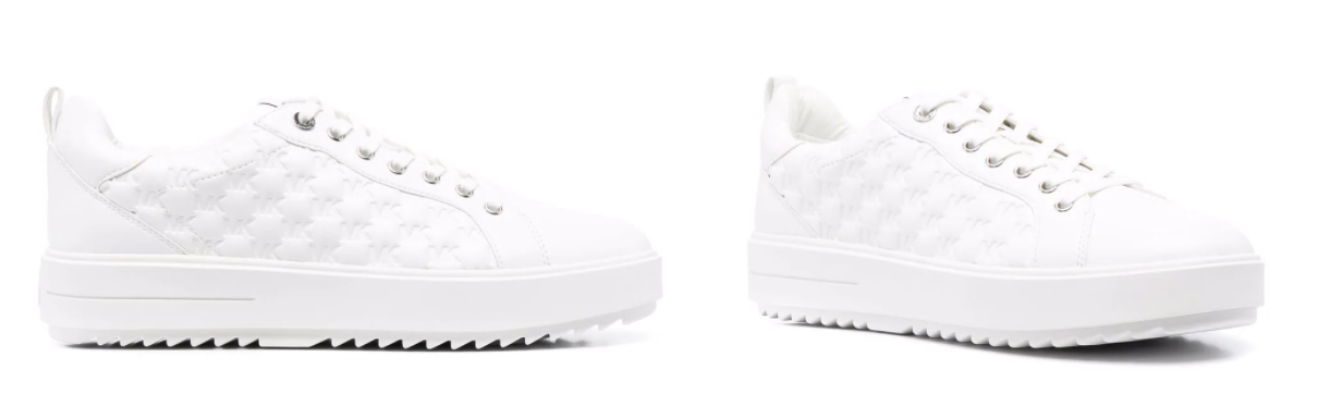 Michael Kors Emmett Lace-Up Optic White Sneakers Women's sizes 6-10/NEW!!