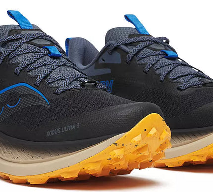 Saucony Xodus Ultra 3 Black/Dusk Trail Running Shoe Men's US Sizes 7-15 NEW!!
