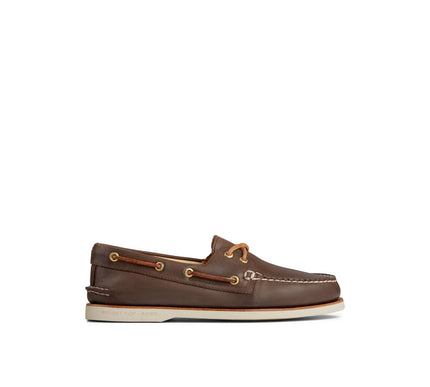 Sperry Gold Cup A/O 2-EYE Brown Boat Shoe Men's US sizes 7-15/NEW!! WIDE