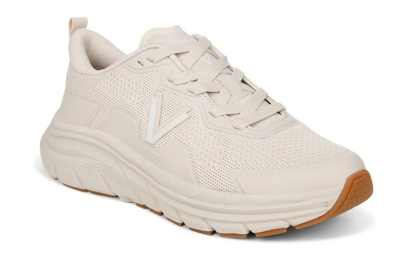 Vionic Walk Max Cream Lace Up Sneaker Shoe Women's US sizes 5-12 NEW!!!!