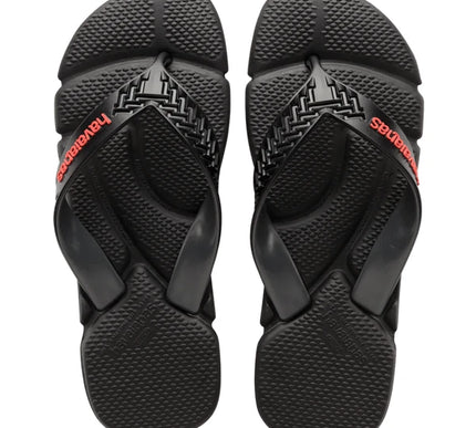 Havaianas Power 2.0 Black Sandal Men EU sizes 39/40-45/46 NEW!!!