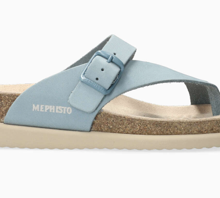 Mephisto Helen Sky Blue Nubuck Comfort Sandal Women's sizes 35-42 NEW!!!