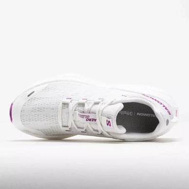 Salomon Aero Glide 3 White/White/Willowherb Running Shoe Men's US Sizes 7-14 NIB
