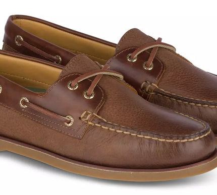 Sperry Gold Cup A/O 2-EYE Titan Tan Boat Shoe Men's US sizes 7-15/NEW!!! WIDE