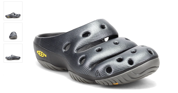 Keen Yogui Arts Graphite Slip-on Clog Men's US Whole sizes 7-14 NEW!!