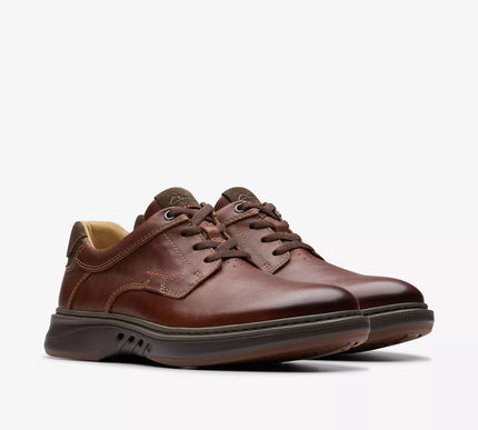 Clarks Un Briley Pace Tan Leather Casual Loafer Shoe Men's US sizes 7-15 NEW!! W