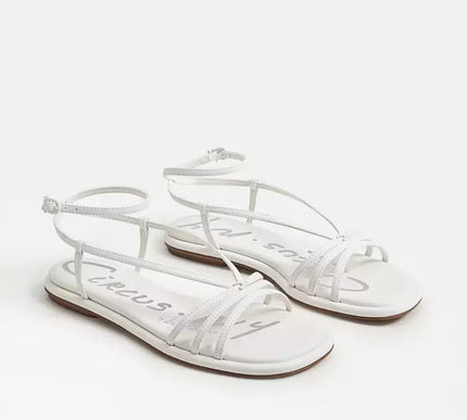 Circus by Sam Edelman Olana White Strappy Sandal Womens US sizes 6-10/NIB