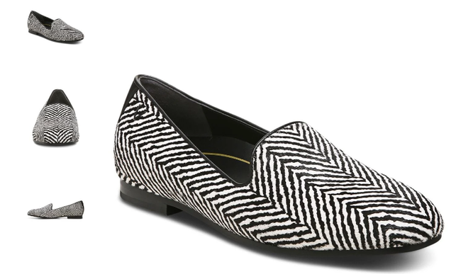 Vionic Willa Black/White Flat Slip-On Comfort Shoe Women's sizes 5-11 NEW!!!!