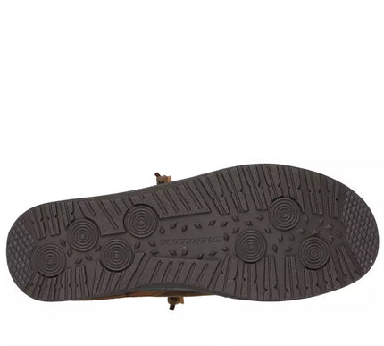 SKECHERS Melson-Edrick Brown RF Slip-ins Loafer Shoe Men's sizes 7-14/NEW!!