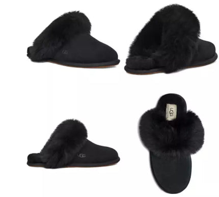 UGG Scuff SIS Black Slipper Scuff Slide Women's US sizes 5-11/NEW!!