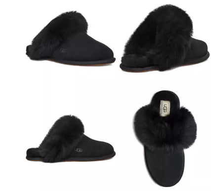 UGG Scuff SIS Black Slipper Scuff Slide Women's US sizes 5-11/NEW!!