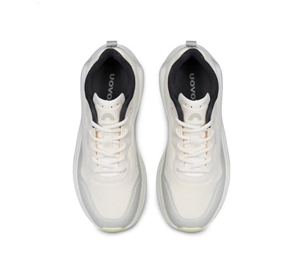 Women's Uovo Flow Walking Sneaker Sand White US sizes 6.5-10 NEW