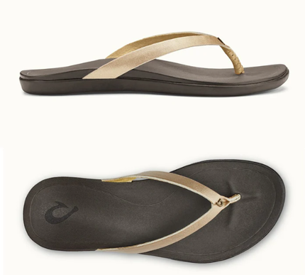 Women's Olukai Ho'opio Leather Flip Flop Sandal Various Colors US Sizes 5-11 NIB
