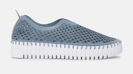 Ilse Jacobsen Tulip 3373 Platform Blue Cloud Slip-on Women's EU sizes 36-41 NEW!