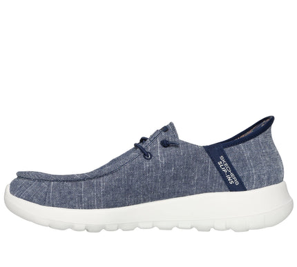 SKECHERS Go Walk Max-With Ease Navy Slip-ins Sneaker Men's sizes 7-14/NEW!!