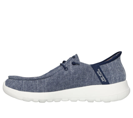 SKECHERS Go Walk Max-With Ease Navy Slip-ins Sneaker Men's sizes 7-14/NEW!!
