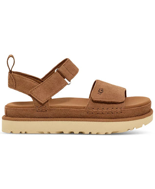 UGG Goldenstar Chestnut Suede Platform Sandal Women's US sizes 5-12-NEW
