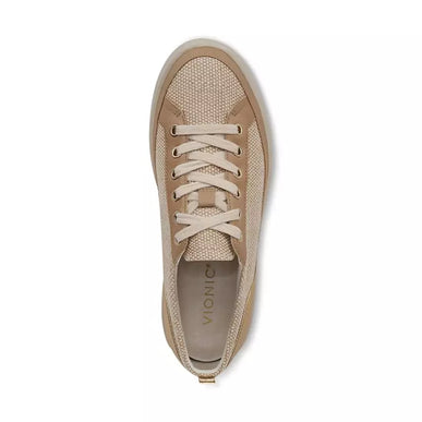 Vionic Winny Linen Canvas Natural Gold Sneaker Women's sizes 5-11/NEW!! MEDIUM