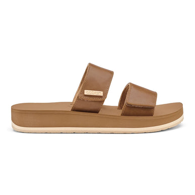 Cobian Dana Rise Tan 2-Strap Flatform Slide Sandal Women's US Sizes 5-11 NIB!!