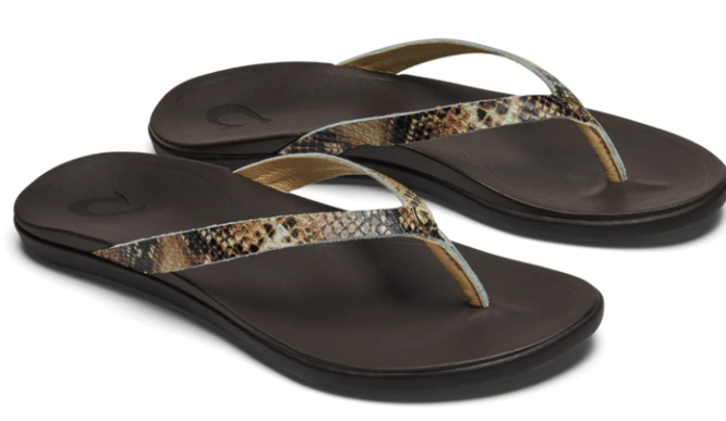Women's Olukai Ho'opio Leather Flip Flop Sandal Various Colors US Sizes 5-11 NIB