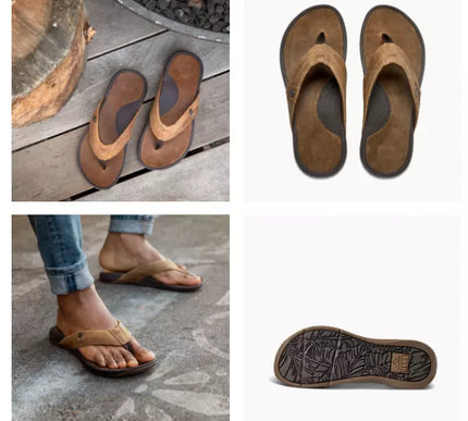 Reef Pacific LE Java Sandal Comfort Flip Flop Men's US sizes 7-17 NEW!!!
