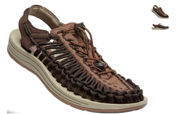Keen Uneek Coffee Bean/Bison Waterfront Sandal Men's sizes 7-14/NEW!!!