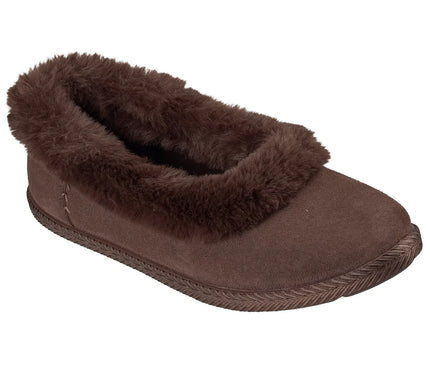 Skechers Cozy Ballet Chocolate Slipper Women sizes 6-11