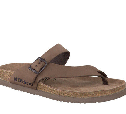 Mephisto Niels Dark Brown Nubuck Comfort Sandal Men's US sizes 7-15/40-48 NEW!!!