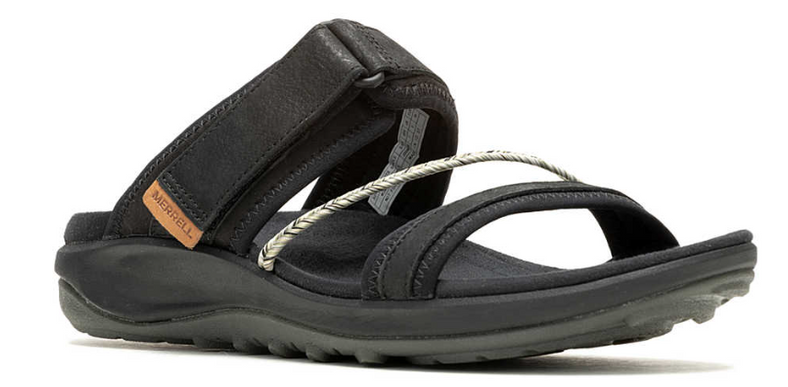 Merrell Terran 4 Slide Black Comfort Sandal Women's sizes 5-11/NEW!!!