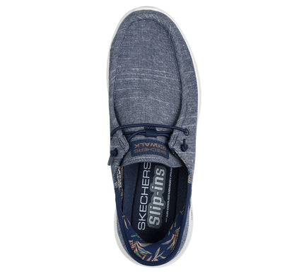 SKECHERS Go Walk Max-With Ease Navy Slip-ins Sneaker Men's sizes 7-14/NEW!!