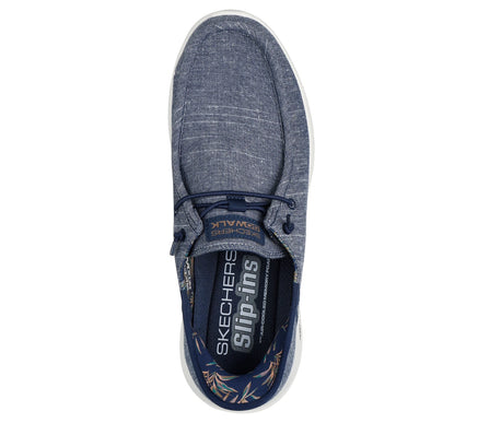 SKECHERS Go Walk Max-With Ease Navy Slip-ins Sneaker Men's sizes 7-14/NEW!!