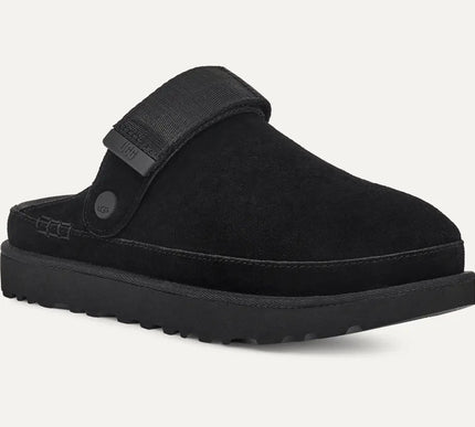 UGG Goldenstar Clog Black Suede Platform Womens US sizes 5-12-NEW