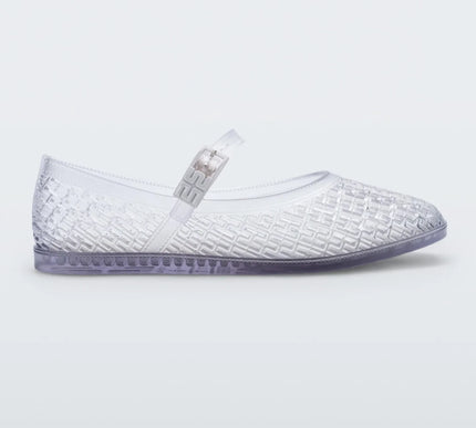 Melissa Possession Harper Ballerina Flat in Clear Womens US sizes 6-10