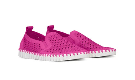 Ilse Jacobsen Tulip 140 Rose Violet w- Goring Slip-on Womens EU sizes 35-42 NEW