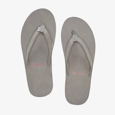 Hari Mari Fields Flint Cream Flip Flop Womens US Sizes 6-11 NEW
