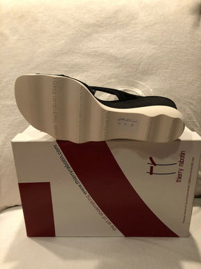 Thierry Rabotin Black w White Bottom Comfort Sandal Women's Sizes 36-42/6-12/NEW