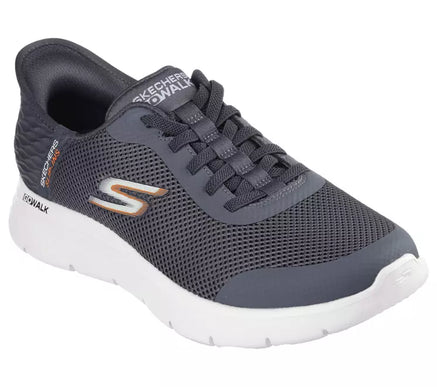 SKECHERS Go Walk Flex Hands Free Gray Slip-ins Sneaker Men's sizes 7-14/NEW!!!
