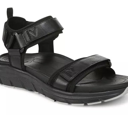 Vionic Walk Max Wanderer Black 3 Point Strap Sandal Men's US sizes 9-13 NEW!!!