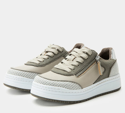 Alegria Averie Houndstooth Grey Leather Shoe Loafer Womens sizes 35-42 NEW