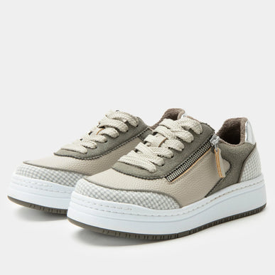 Alegria Averie Houndstooth Grey Leather Shoe Loafer Womens sizes 35-42 NEW