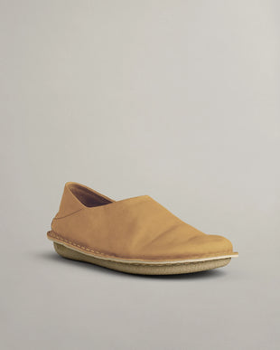 VIBAe Zuma Fawn Tan Slip On Loafer Mule EU Unisex sizes W6/36-M15/48