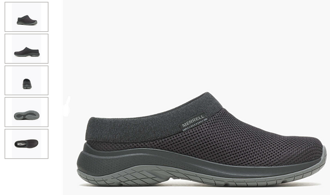 Merrell Encore Breeze 5 Black Slip-on Clog Loafer Women's sizes 5-11/NEW!!! W