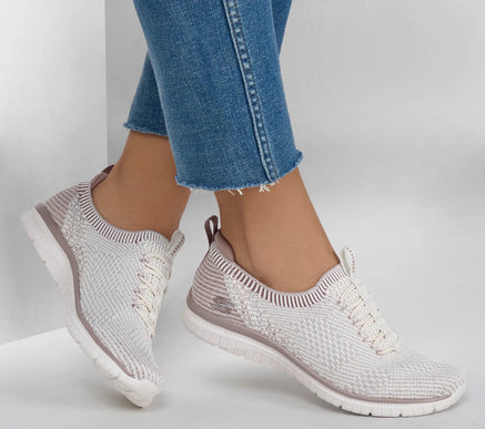 SKECHERS Slip-ins Virtue-Love Note Natural Sneaker Women's sizes 5-11/NEW!