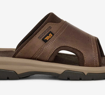 Teva Langdon Slide Walnut Sandal Mens US Sizes 7-15 NIB