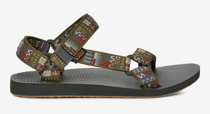 Teva Original Universal Geo Mashup Olive Strappy Sandal Men's US Sizes 7-15 NIB