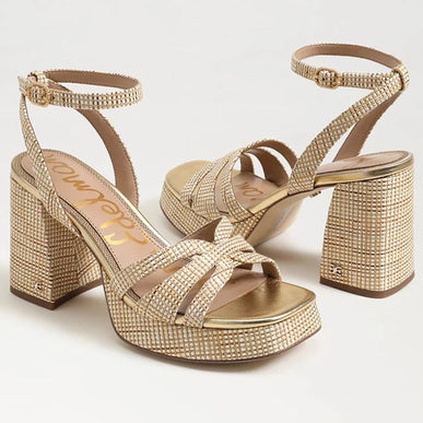 Sam Edelman Reese Sand Dune Raffia Platform Heel Women's sizes 6-10/ NEW!!!
