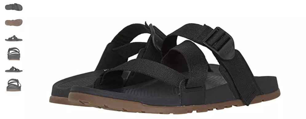 Chaco Lowdown Slide Black Comfort Sandal Men's US sizes 7-15 NIB!!!