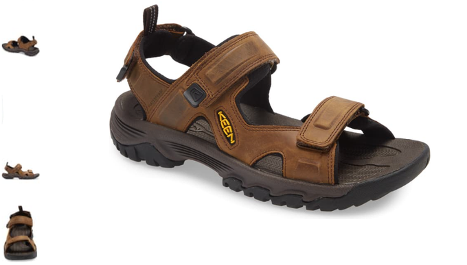 Keen Targhee III Open Toe Sandal Bison/Mulch Men's sizes 7-15/NEW!!!