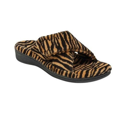 Vionic Relax Tiger Slipper Slip-On Arch Support Women sizes 5-13 NEW