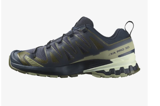 Salomon XA Pro 3d V9 India Ink/Olive/Aloe Running Shoe Men's US Sizes 7-14 NIB